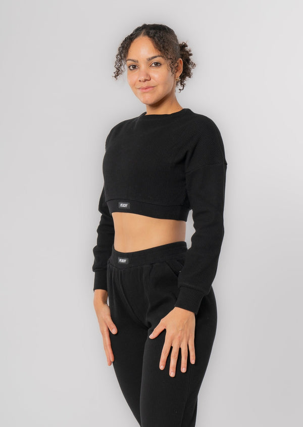 Haut à manches longues Ribbed LUXE Comfy