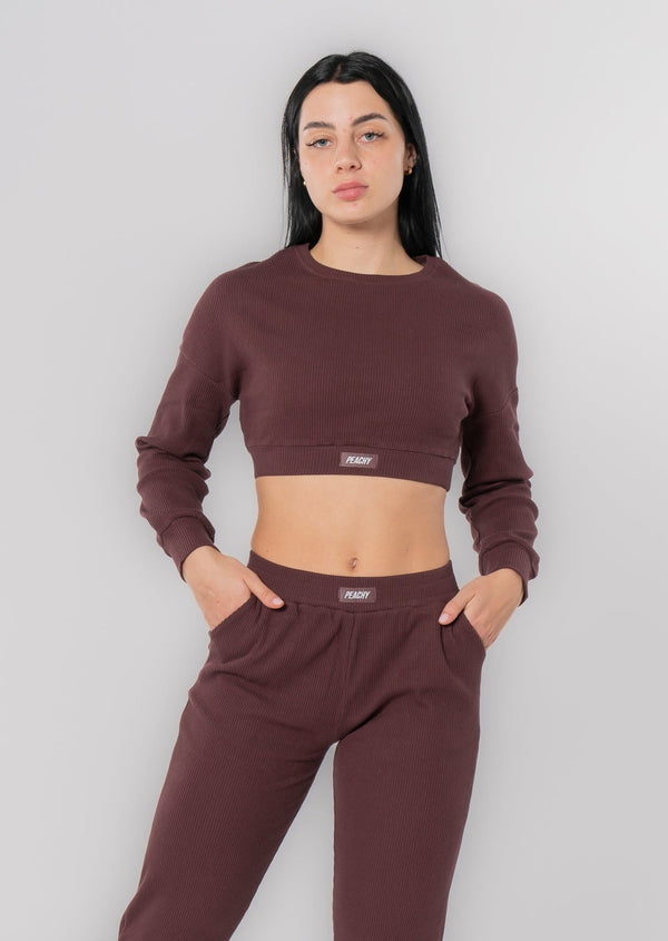 Haut à manches longues Ribbed LUXE Comfy