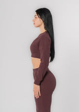 Haut à manches longues Ribbed LUXE Comfy