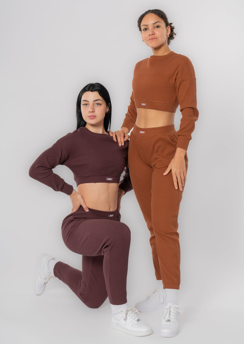 Ensemble confortable côtelé LUXE [LASTCHANCE]