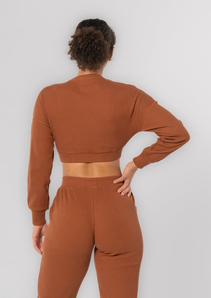 Ribbed LUXE Comfy Long Sleeve Top [LASTCHANCE]