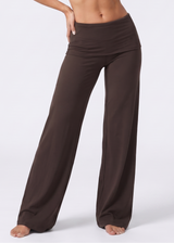 Pantalon évasé à revers NOVA