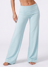 Pantalon évasé à revers NOVA