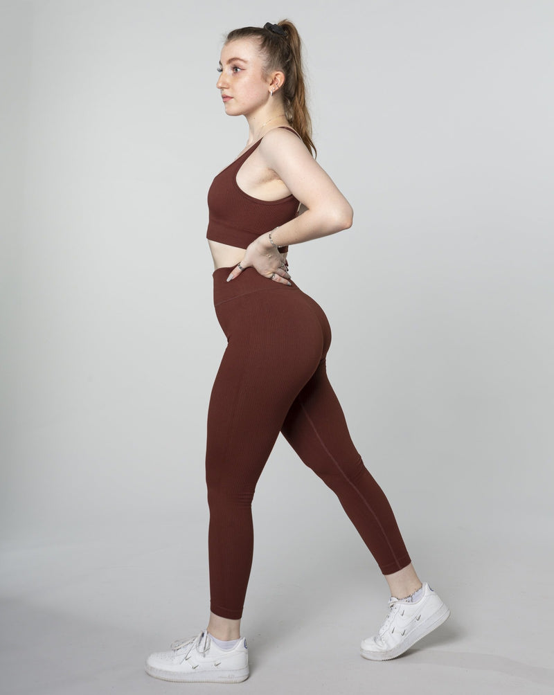 [LASTCHANCE] Ribbed LUXE Set (Leggings und Bra)