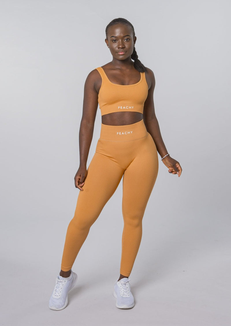 [LASTCHANCE] Ribbed LUXE Set (Leggings und Bra)