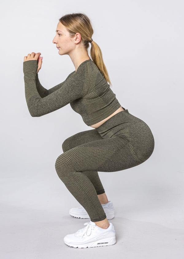 [LASTCHANCE] ACTIVE Langarm Set (Leggings und Langarmshirt)