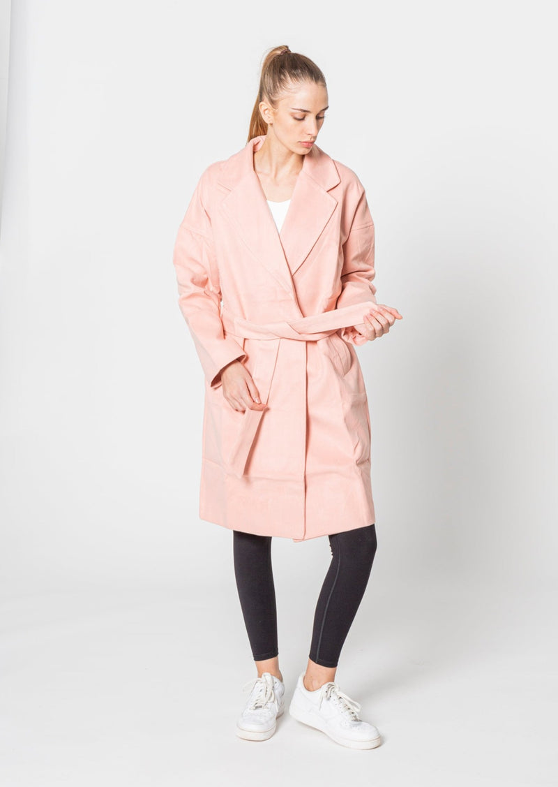 [LASTCHANCE] PEACHY TRENCHCOAT