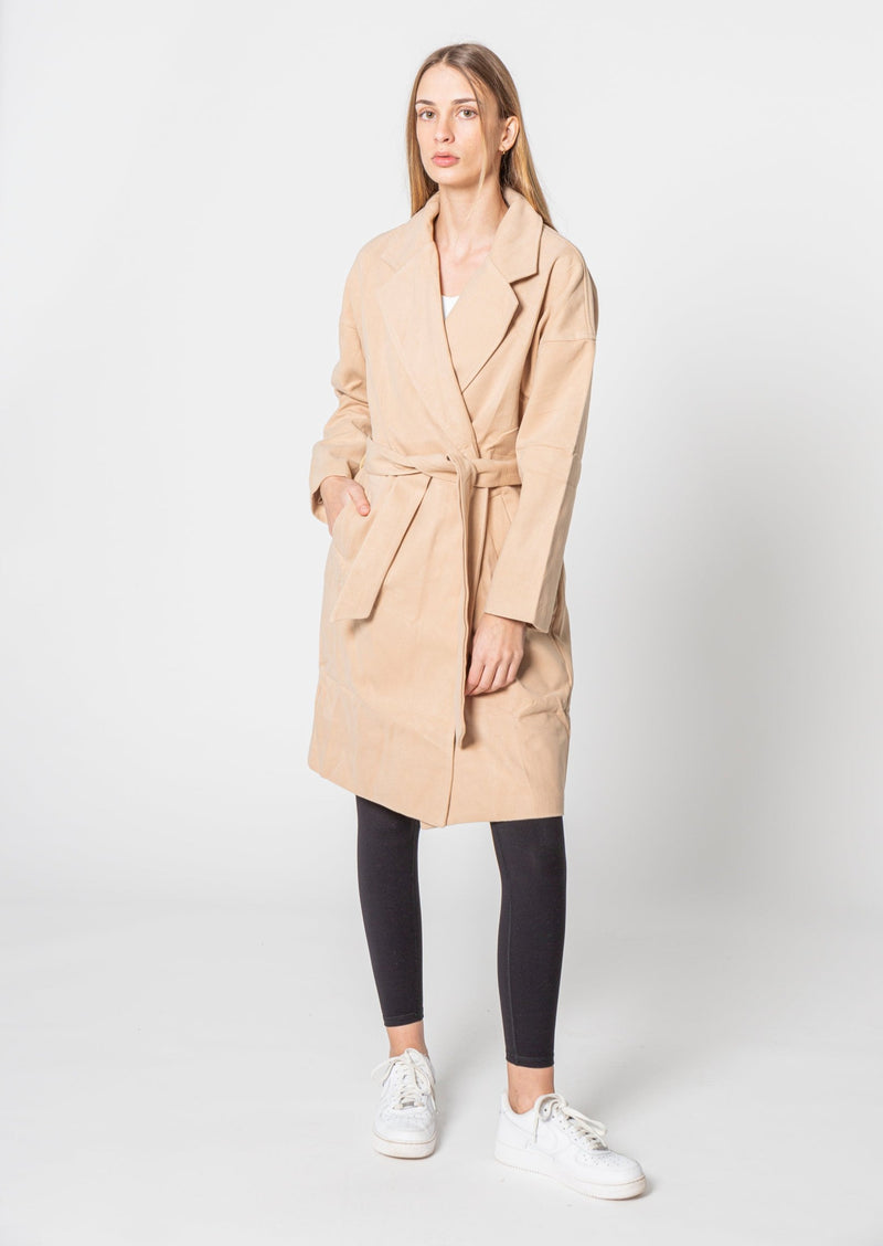 TRENCH-COAT PÊCHE [DERNIÈRE CHANCE]
