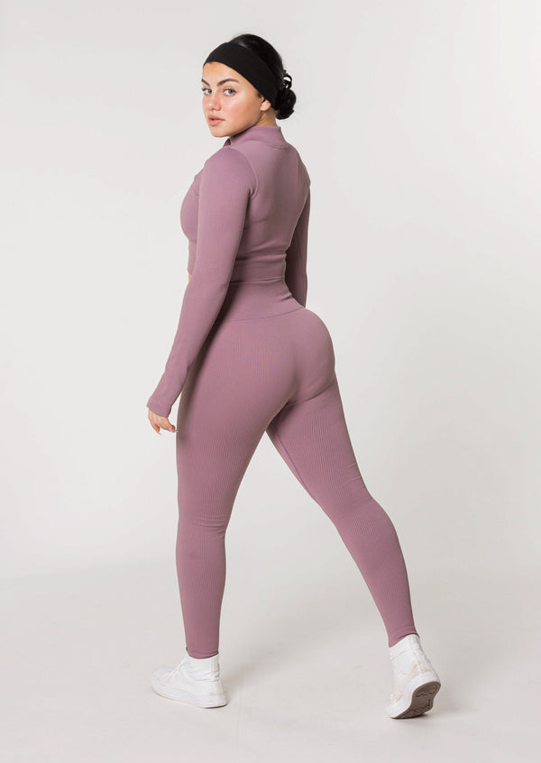[LASTCHANCE] Ribbed WAVE Langarm Set