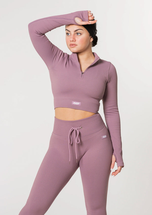 [LASTCHANCE] Ribbed WAVE Langarm Set